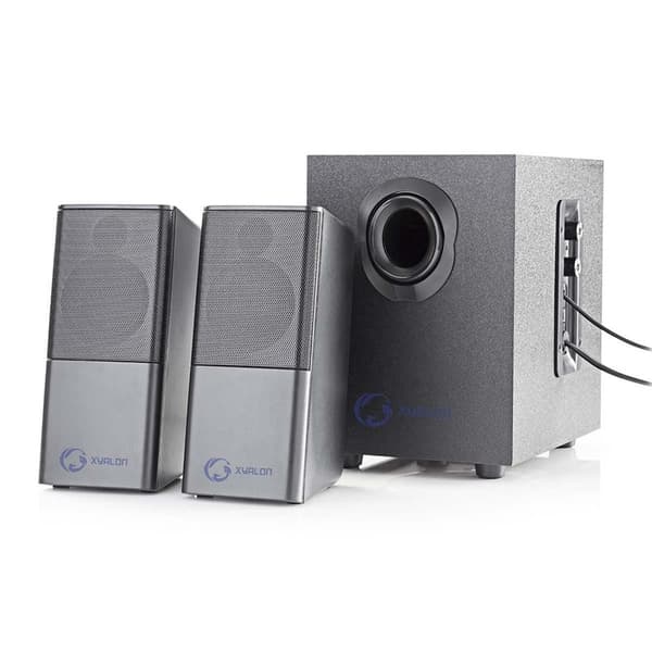 Nedis Gaming Højttaler | Højttalerkanaler: 2.1 | USB Drevet | 3.5 mm Hanstik | 30 W | Uden Belysning | Volumenkontrol