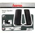 Miniatyrbillede 4 af 4: Hama PC Högtalare E80 USB 3,5mm Hane Svart