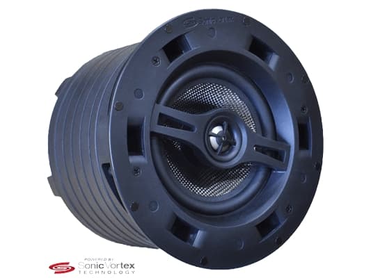 Beale Street In Ceiling 8 inch 2-way Carbon Fiber, 1 inch Titanium Dome