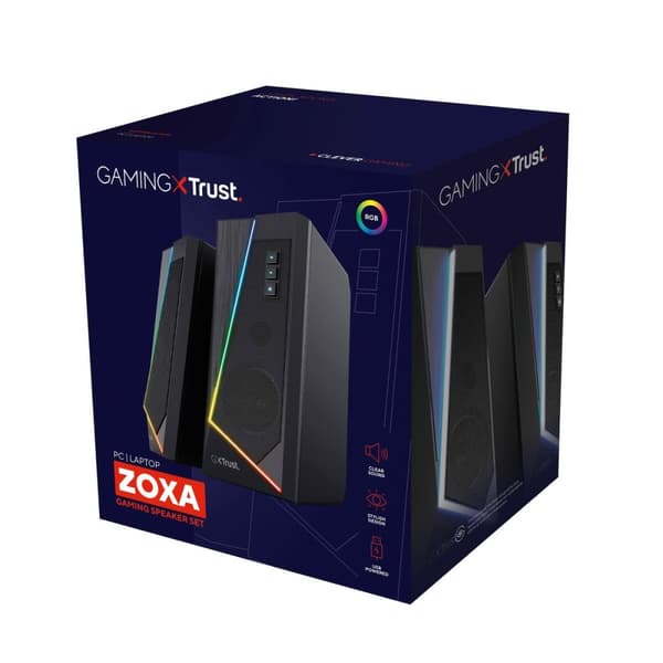Gaming Høyttalere Trust GXT 609 Zoxa Svart 12 W