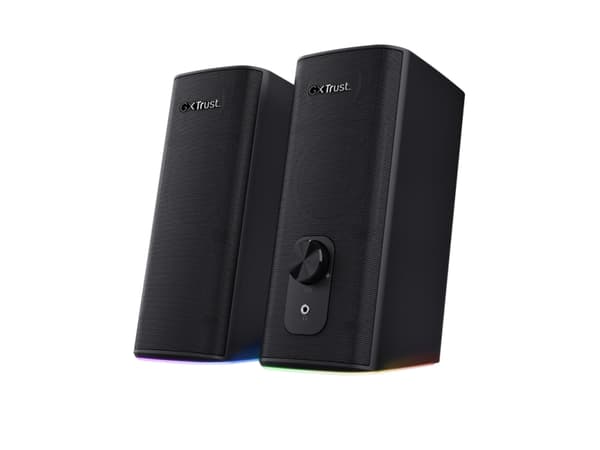 Trust GXT 612 CETIC - Högtalare - för persondator - 2.0-kanals - trådlös - Bluetooth - USB - 10 Watt (Total) - svart