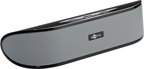 Goobay SoundBar Stereohögtalare med Plug & Play och AUX-ingång