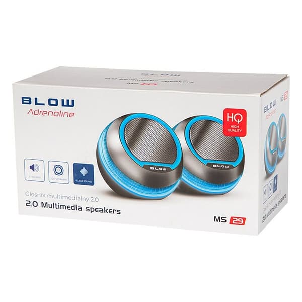 PC-kaiuttimet Blow 66-401# Musta 6 W
