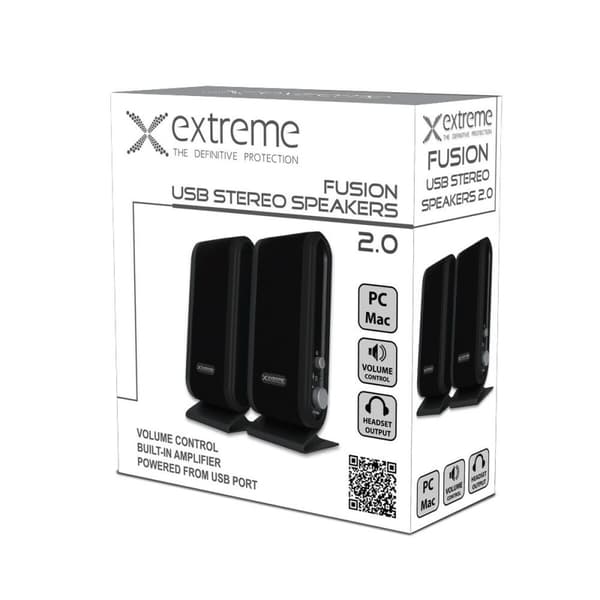 PC-højttalere Extreme XP102 Sort 2 W 4 W