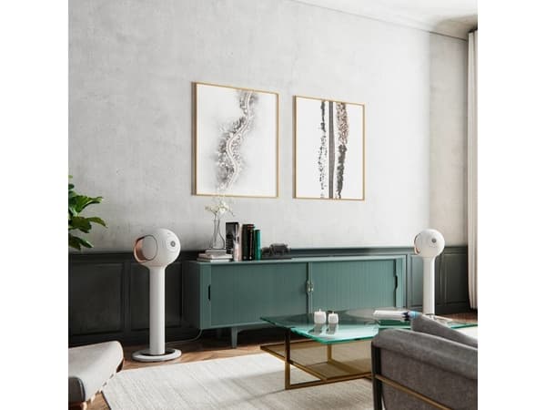 Devialet Phantom I 108 dB, Kabel & Trådlös, 1100 W, 14 - 27000 hz, Guld, Vit