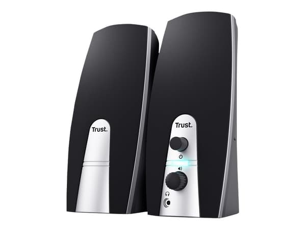 Trust - Högtalare - för persondator - USB - 5 Watt (Total) - svart