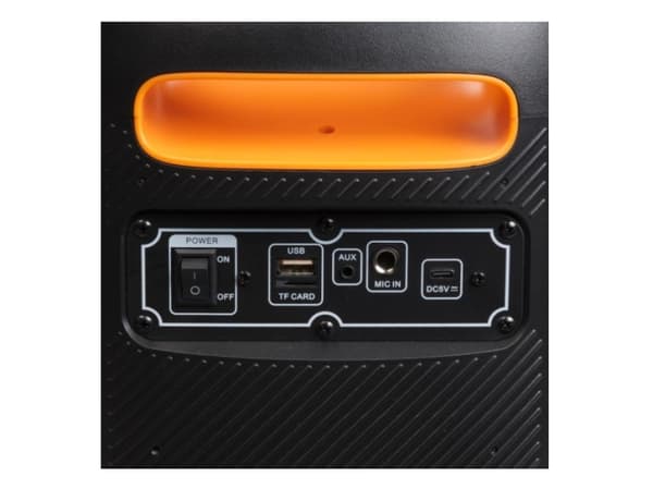 DENVER BPS-165 - Partyhögtalare - trådlös - Bluetooth - 20 Watt