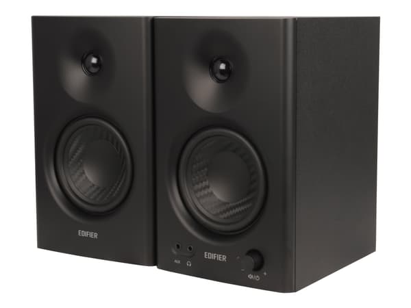 Edifier MR4 - Monitorikaiuttimet - 42 Watt (Yhteensä) - 2-tie - musta