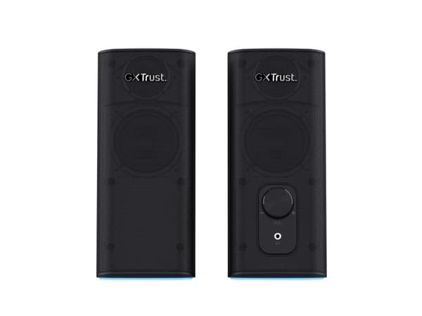 Trust GXT 612 CETIC - Högtalare - för persondator - 2.0-kanals - trådlös - Bluetooth - USB - 10 Watt (Total) - svart