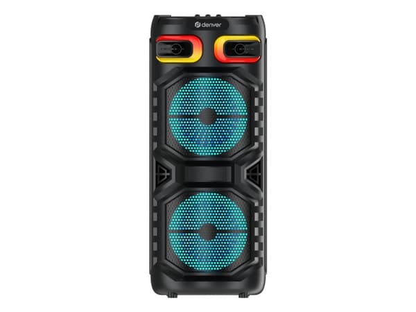 DENVER BPS-355 - Partyhögtalare - trådlös - Bluetooth - 16 Watt - 2-vägs