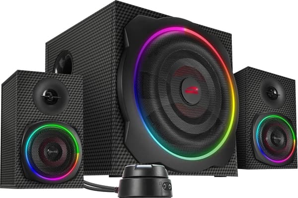 Speedlink GRAVITY CARBON RGB 2.1 högtalarsystem