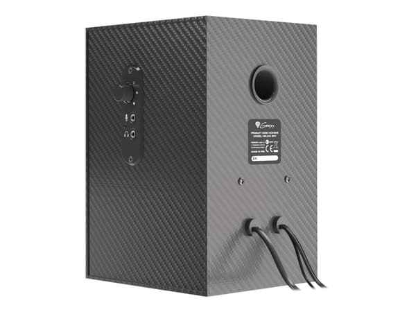 GENESIS Helium 200, 2.0 kanavaa, Langallinen, 10 W, 20 - 20000 Hz, Musta, Punainen