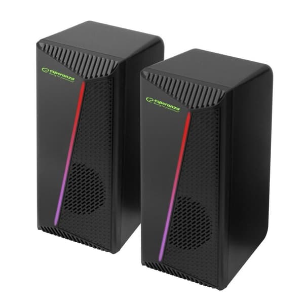 PC-kaiuttimet Esperanza EGS106 Musta 6 W