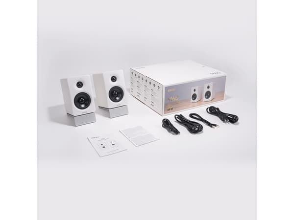 Edifier M60, Kabel & Trådlös, 66 W, 58 - 40000 hz, Svart, Vit