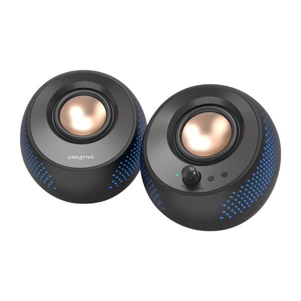 Creative Pebble X 2.0 USB-C RGB-högtalare för datorer