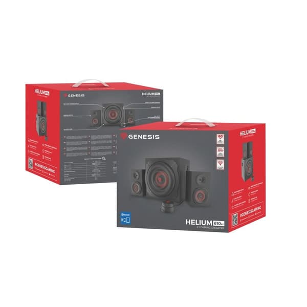 Højttalere Genesis NCS-1408 Sort 30 W 60 W
