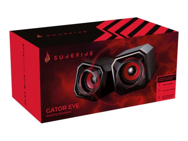 SureFire Gator Eye - Högtalare - för persondator - 5 Watt (Total)
