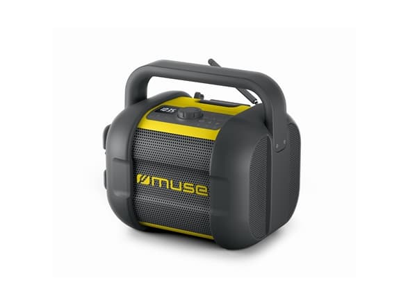 Muse | Jobsite Bluetooth Radio | M-968 BTY | 40 W | Bluetooth | NFC features