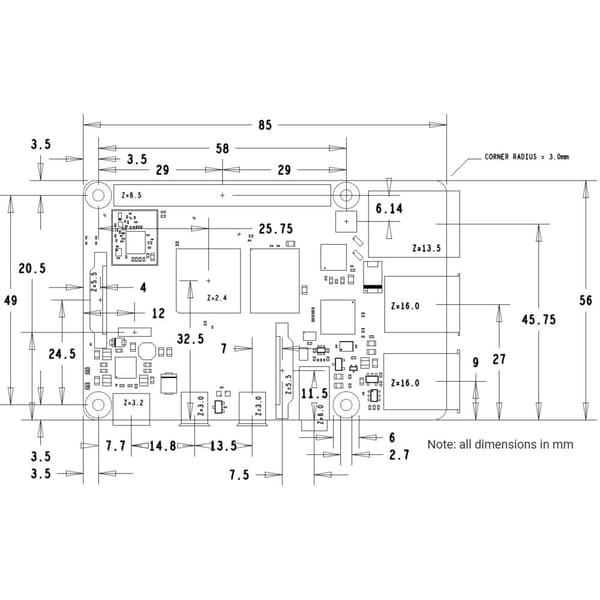 Raspberry Pi® 4 B 1 GB 4 x 1.5 GHz Raspberry Pi®