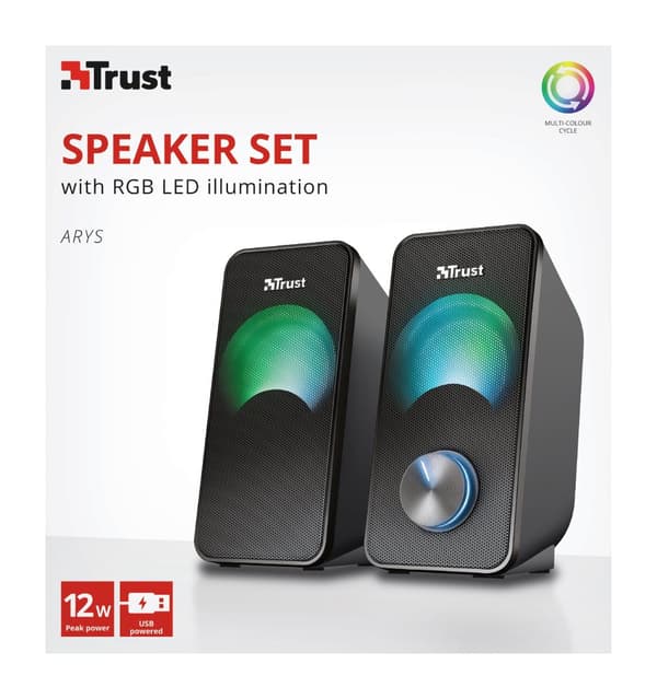 TRUST ARYS COMPACT 2.0 SPEAKER RGB
