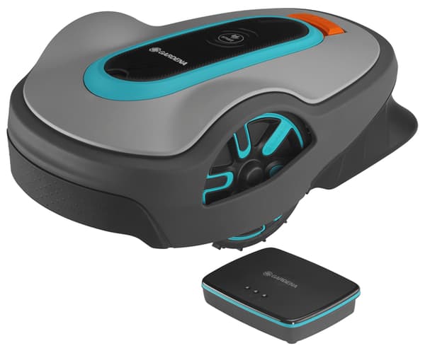 Gardena smart SILENO life Robotic lawn mower Battery Black, Blue, Grey