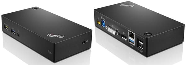 Lenovo 03X6898 notebook dock/port replicator Wired USB 3.2 Gen 1 (3.1 Gen 1) Type-A Black