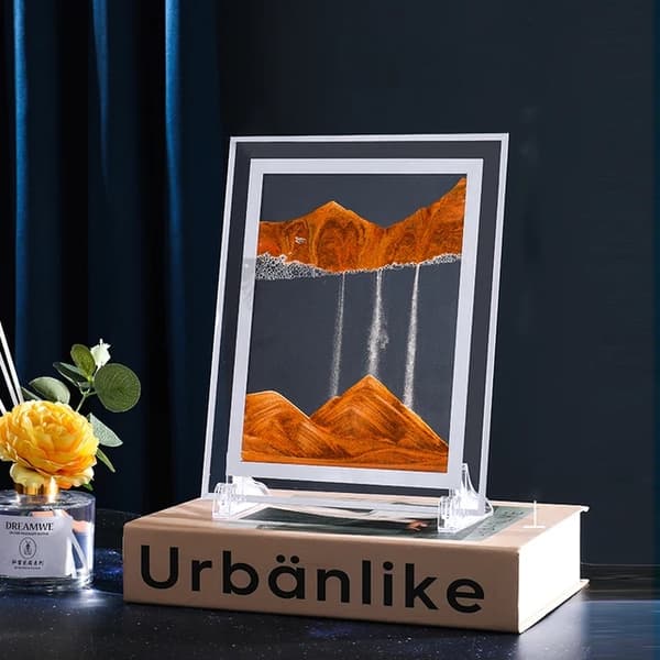 Flydende Sand Kunst, Timeglas Kunst, Hjemmeindretning