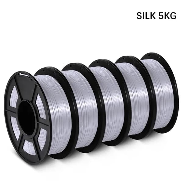 PLA 3D Printer Filament, Silkefinish, 5KG