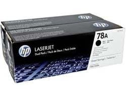 HP 78A 2-pack Black Original LaserJet Toner Cartridges