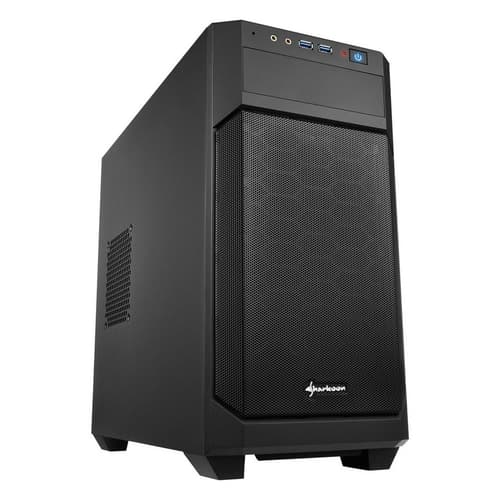Sharkoon V1000 Mini Tower Black Svart