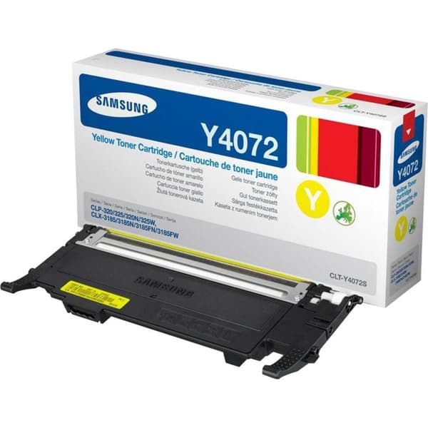 Samsung CLT-Y4072S Yellow Original Toner Cartridge