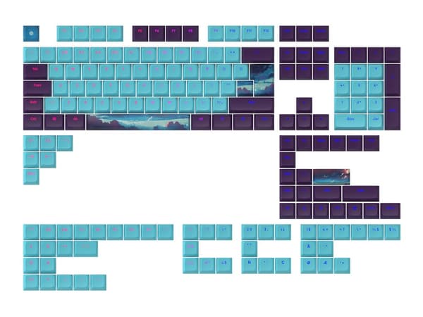 Dark Project - Keycaps sets -Night Sky