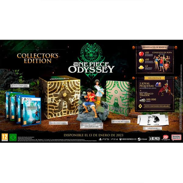 Bandai Pc-spel One Piece Odyssey Collector Durchsichtig PAL