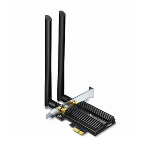 Wi-Fi-netværkskort TP-Link Archer TX50E Bluetooth 5.0 2400 Mbps Sort, Metallic