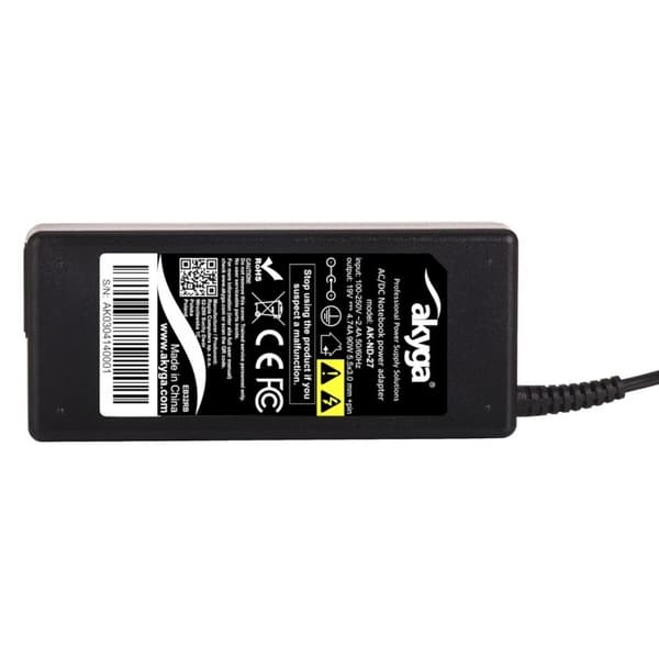 Laddare för bärbara datorer Akyga AK-ND-27 90 W - Effektiv laddare för bärbara datorer med 90 W effekt. Passar olika modeller.