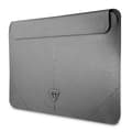 Miniatyrbild 1 av 4: Guess Saffiano Triangle Logo Sleeve - Notebookfodral 13" / 14" (silver)