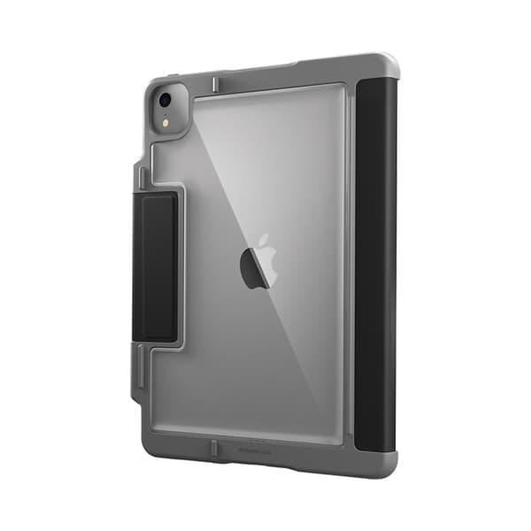 STM Dux Plus - iPad Air 10,9" (2022-2020) MIL-STD-810G pansret etui med Apple Pencil-opladningsfunktion (sort)