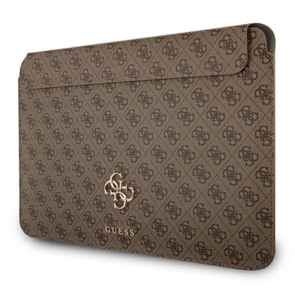 Guess 4G Big Metal Logo Computer Sleeve - 13" notebook taske (brun)