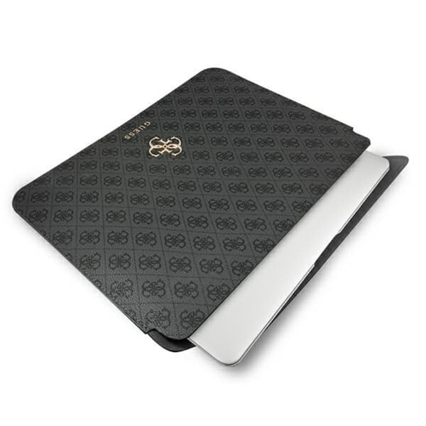 Guess 4G Big Metal Logo Computer Sleeve - 13" notebook taske (sort)