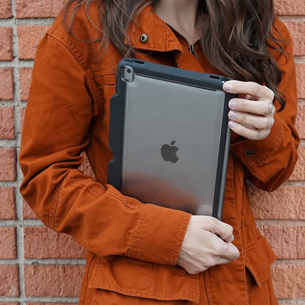 STM DuxShell Duo - iPad 10,2" pansret etui (2021-2019) MIL-STD-810G (sort)
