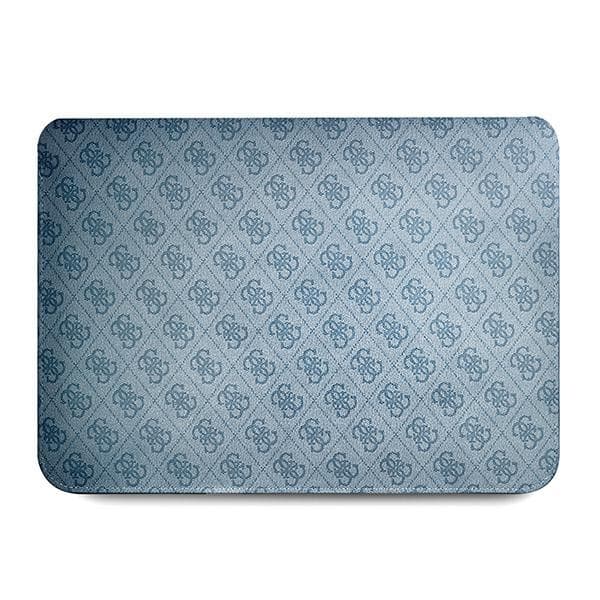 Guess 4G Uptown Triangle Logo Sleeve - kannettavan tietokoneen kotelo 13" / 14" (sininen)