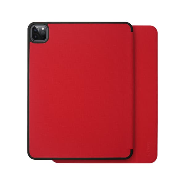 Crong FlexFolio – kotelo iPad Pro 11" (2022-2021) / iPad Air 10,9" (5-4 gen.) Apple Pencil -toiminnolla (punainen)