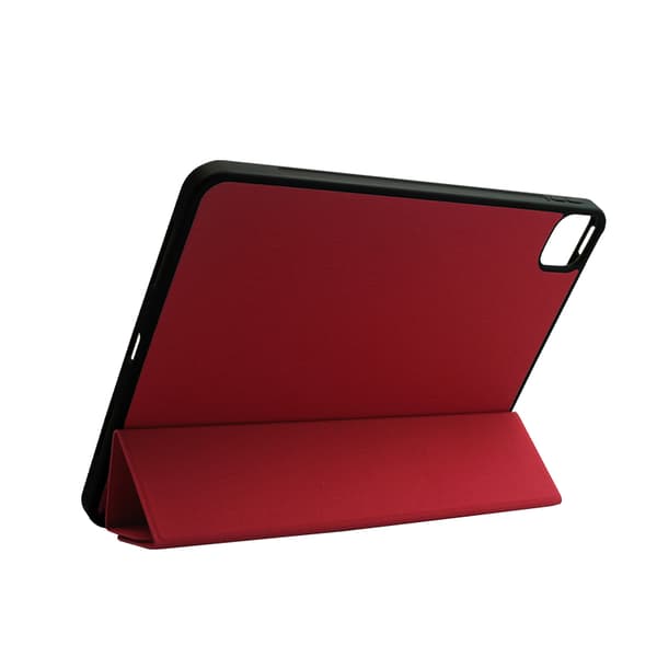 Crong FlexFolio – kotelo iPad Pro 11" (2022-2021) / iPad Air 10,9" (5-4 gen.) Apple Pencil -toiminnolla (punainen)