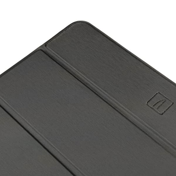 Tucano Satin-etui – etui til iPad 10,9" (2022) m/magnet og stå op med Apple Pencilholder (sort)