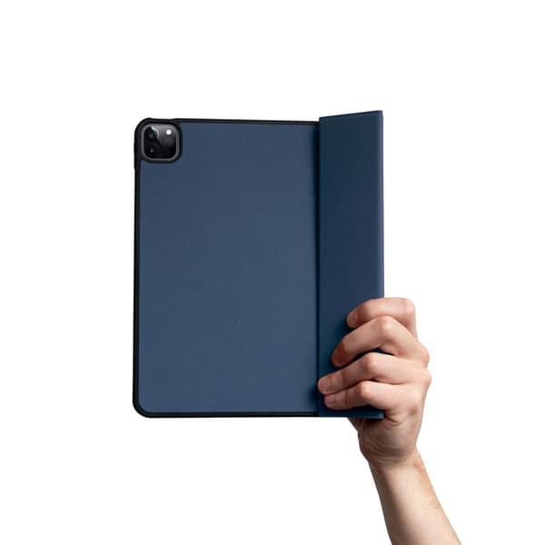 Crong FlexFolio – Fodral för iPad Pro 11" (2022-2021) / iPad Air 10,9" (5-4 gen.) med Apple Pencil-funktion (blå)