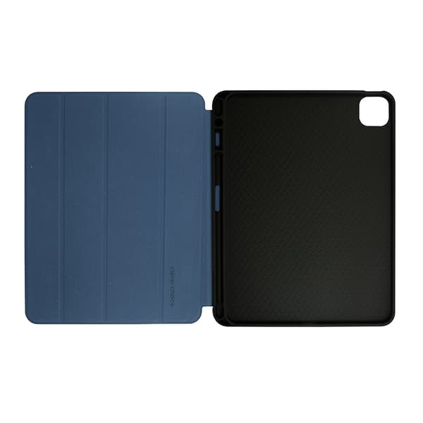 Crong FlexFolio – Fodral för iPad Pro 11" (2022-2021) / iPad Air 10,9" (5-4 gen.) med Apple Pencil-funktion (blå)