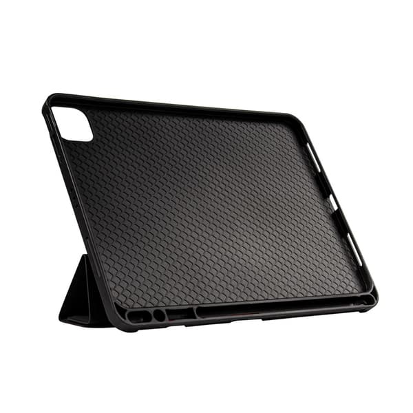 Crong FlexFolio – Etui til iPad Pro 11" (2022-2021) / iPad Air 10,9" (5-4 gen.) med Apple Pencil-funktion (sort)