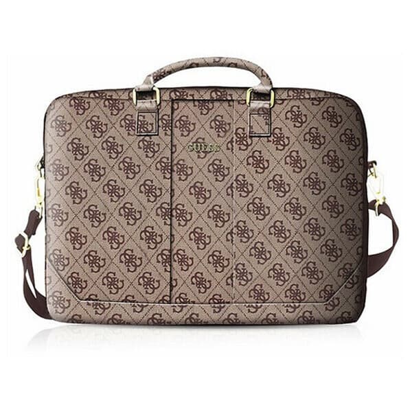 Guess 4G Uptown datorväska - Notebookväska 16" / 15" (brun)