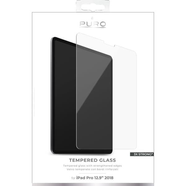 PURO karkaistu lasi näytönsuoja iPad Prolle 12,9" (2022/2021/2020/2018)