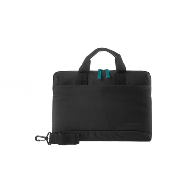 Tucano Smilza Super Slim laukku - MacBook Air 15" / Air / Pro 13" / Notebook 13" / 14" laukku (musta)